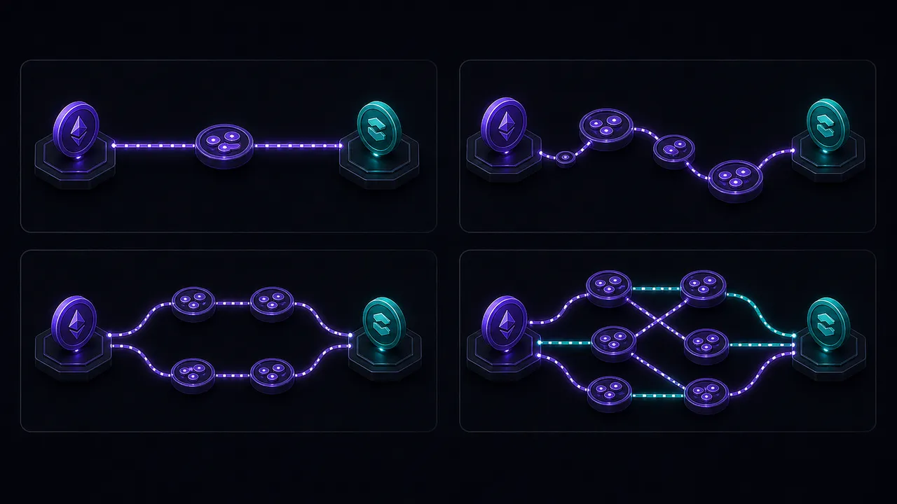 Onchain DEX Routing Explained: Why the Route Matters as Much as the Quote - figure 1